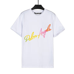 palmangels断头熊背后大字母logo印花蝙蝠袖落肩男女短袖T恤嘻哈 (28)