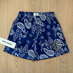 EE Print Mesh American Drawstring Shorts
