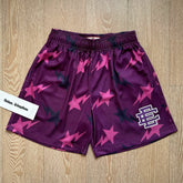 EE Print Shorts printed logo sweatpants mesh drawstring American shorts (21)