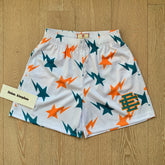 EE Print Shorts printed logo sweatpants mesh drawstring American shorts (15)