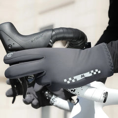 Gravo Fleece-Lined Bike Gloves