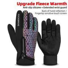 Rocker Fleece Winter Touch Screen Gloves