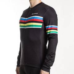 Nova Black Thermal Fleece Jersey
