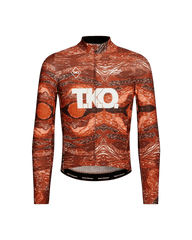 Men's T.K.O. Woven Long Sleeve Jersey - T.K.O. Red