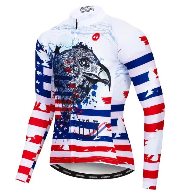 Patriot Long Sleeve Cycling Jersey