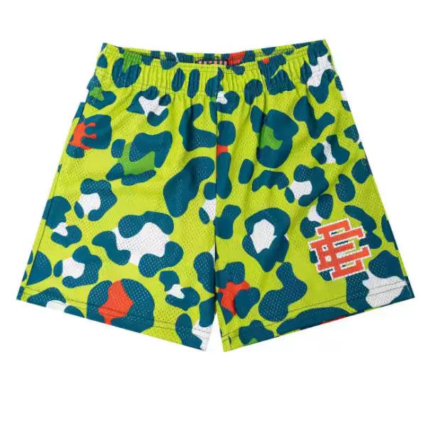 EE Print Shorts printed logo sweatpants mesh drawstring American shorts (28)