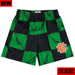 EE Print Shorts printed logo sweatpants mesh drawstring American shorts (72)