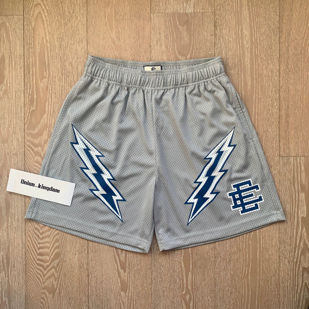 EE Print Shorts printed logo sweatpants mesh drawstring American shorts (14)