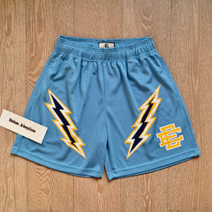 EE Print Logo Mesh Drawstring American Shorts