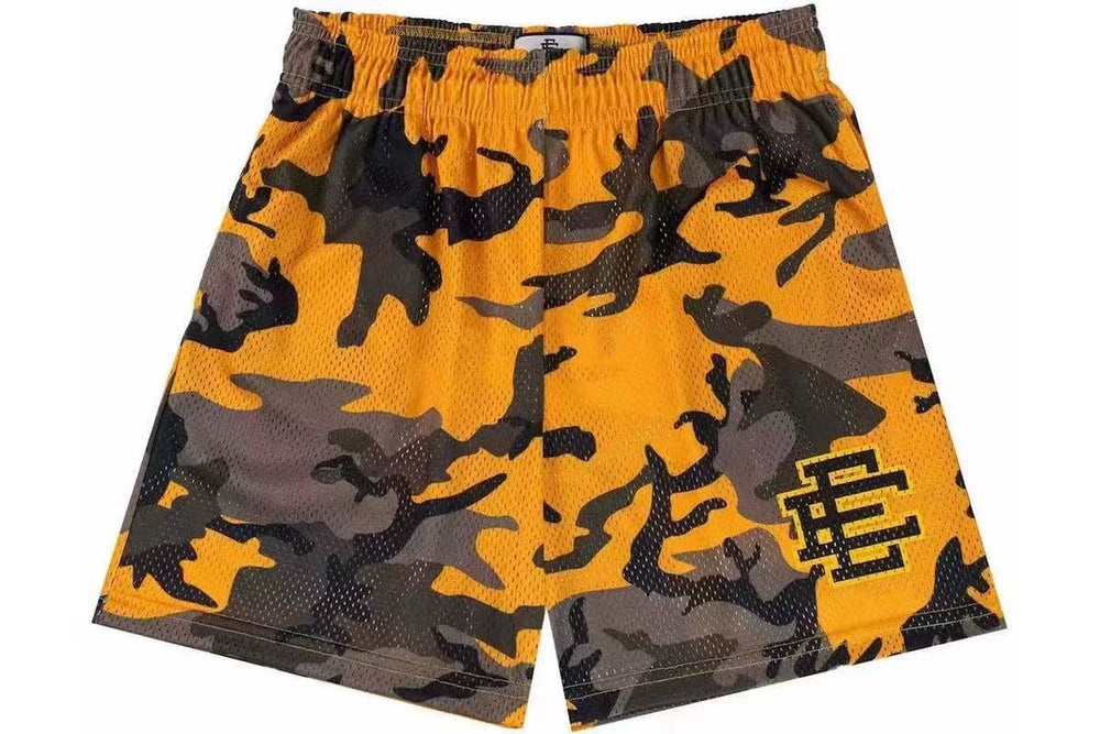 EE Print Shorts printed logo sweatpants mesh drawstring American shorts (22)