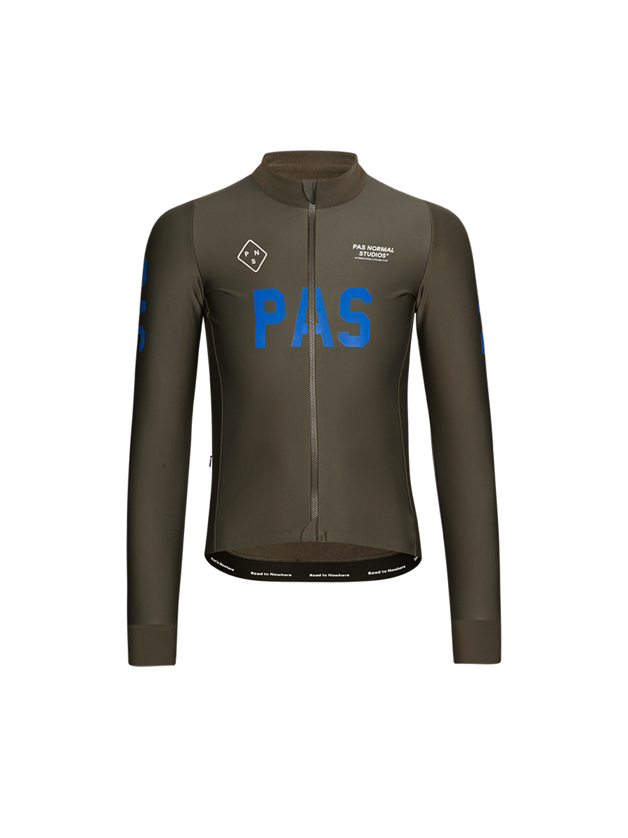 PAS Mechanism Thermal Long Sleeve Jersey - Dark Olive