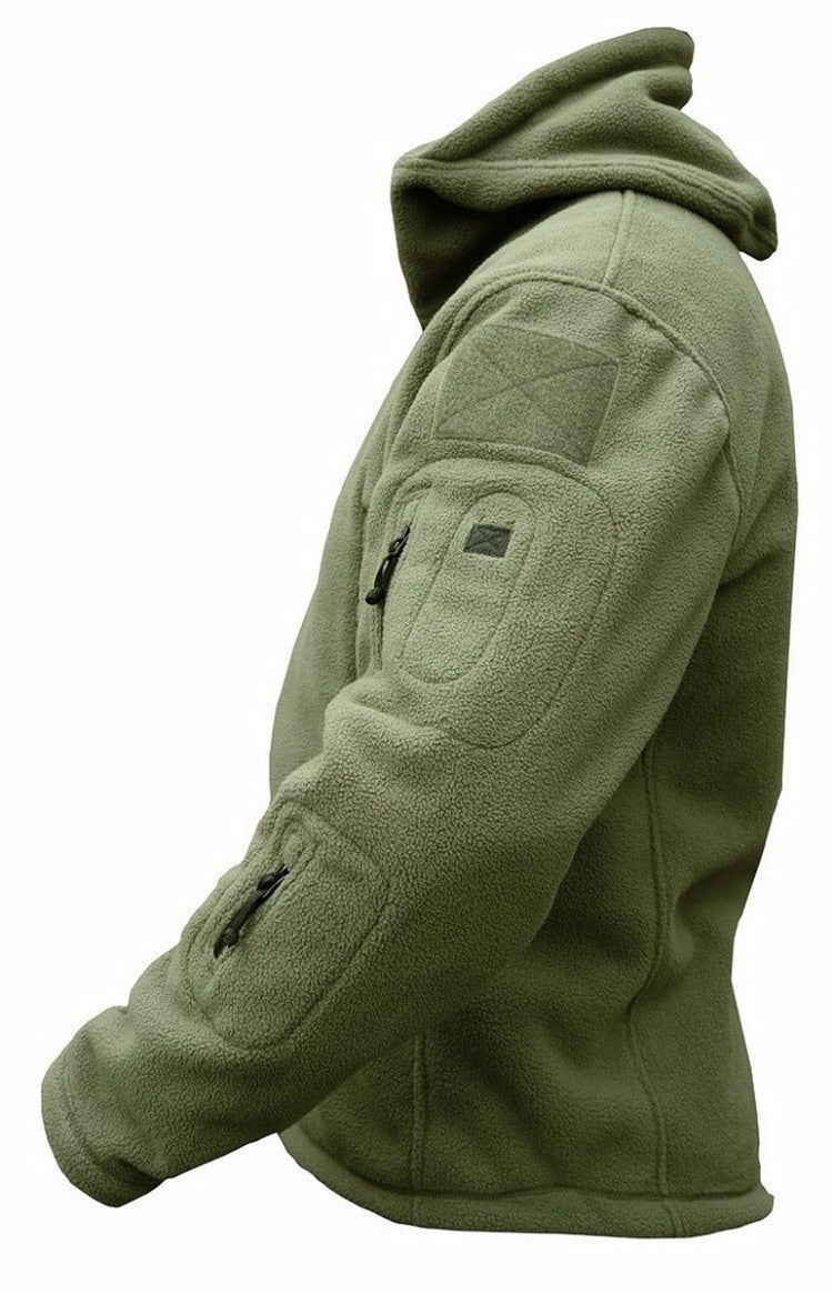 Military Winter Thermal Fleece Tactical Jacket