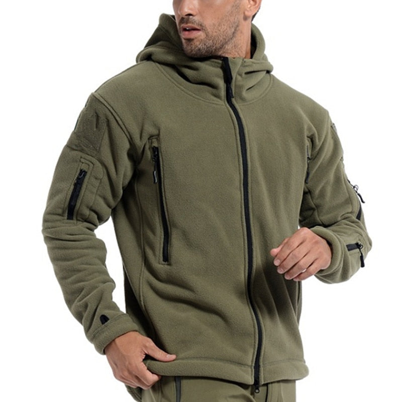Military Winter Thermal Fleece Tactical Jacket