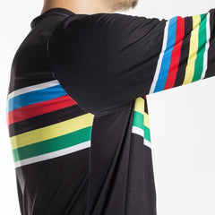 Nova Black Thermal Fleece Jersey
